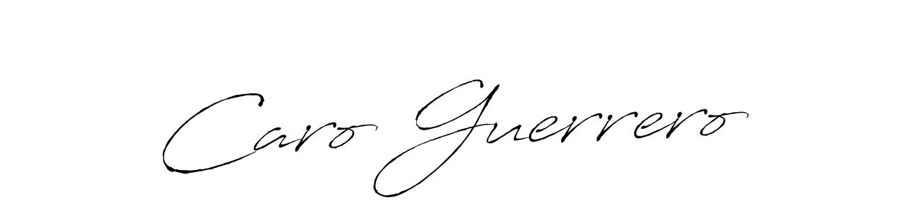 The best way (Antro_Vectra) to make a short signature is to pick only two or three words in your name. The name Caro Guerrero include a total of six letters. For converting this name. Caro Guerrero signature style 6 images and pictures png