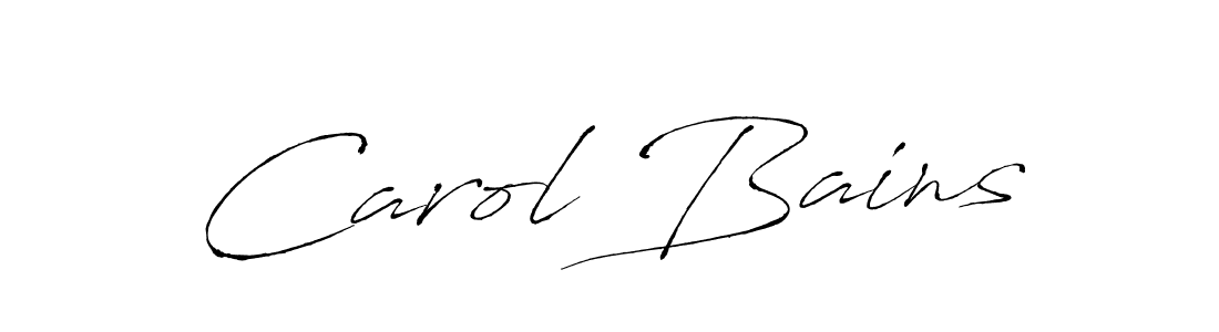 The best way (Antro_Vectra) to make a short signature is to pick only two or three words in your name. The name Carol Bains include a total of six letters. For converting this name. Carol Bains signature style 6 images and pictures png