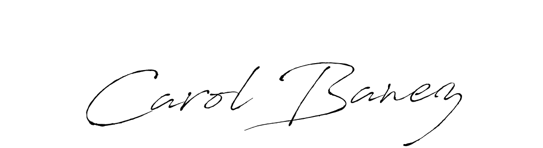 Use a signature maker to create a handwritten signature online. With this signature software, you can design (Antro_Vectra) your own signature for name Carol Banez. Carol Banez signature style 6 images and pictures png