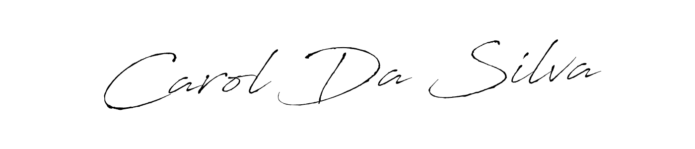 It looks lik you need a new signature style for name Carol Da Silva. Design unique handwritten (Antro_Vectra) signature with our free signature maker in just a few clicks. Carol Da Silva signature style 6 images and pictures png