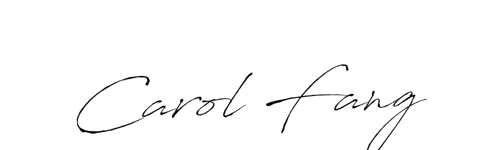 Also You can easily find your signature by using the search form. We will create Carol Fang name handwritten signature images for you free of cost using Antro_Vectra sign style. Carol Fang signature style 6 images and pictures png
