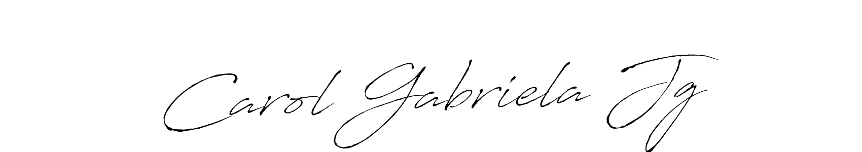 Make a beautiful signature design for name Carol Gabriela Jg. Use this online signature maker to create a handwritten signature for free. Carol Gabriela Jg signature style 6 images and pictures png