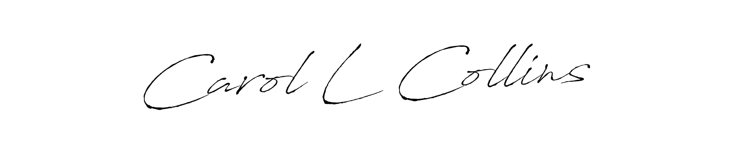 if you are searching for the best signature style for your name Carol L Collins. so please give up your signature search. here we have designed multiple signature styles  using Antro_Vectra. Carol L Collins signature style 6 images and pictures png