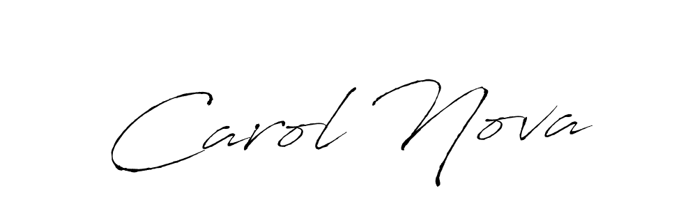 The best way (Antro_Vectra) to make a short signature is to pick only two or three words in your name. The name Carol Nova include a total of six letters. For converting this name. Carol Nova signature style 6 images and pictures png