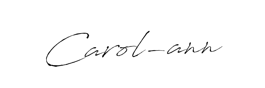 Also we have Carol-ann name is the best signature style. Create professional handwritten signature collection using Antro_Vectra autograph style. Carol-ann signature style 6 images and pictures png