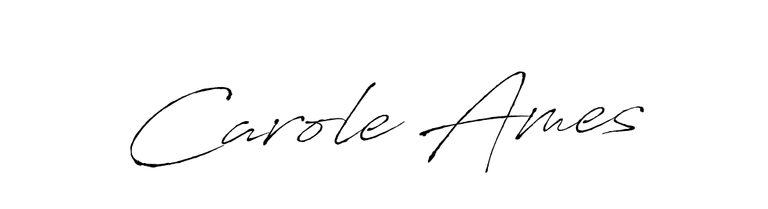 The best way (Antro_Vectra) to make a short signature is to pick only two or three words in your name. The name Carole Ames include a total of six letters. For converting this name. Carole Ames signature style 6 images and pictures png