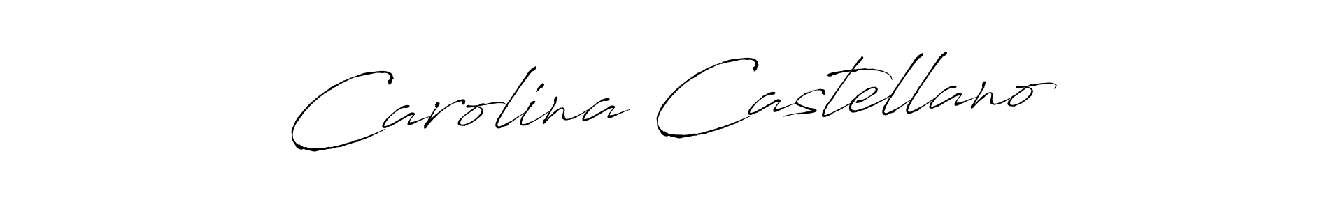 It looks lik you need a new signature style for name Carolina Castellano. Design unique handwritten (Antro_Vectra) signature with our free signature maker in just a few clicks. Carolina Castellano signature style 6 images and pictures png
