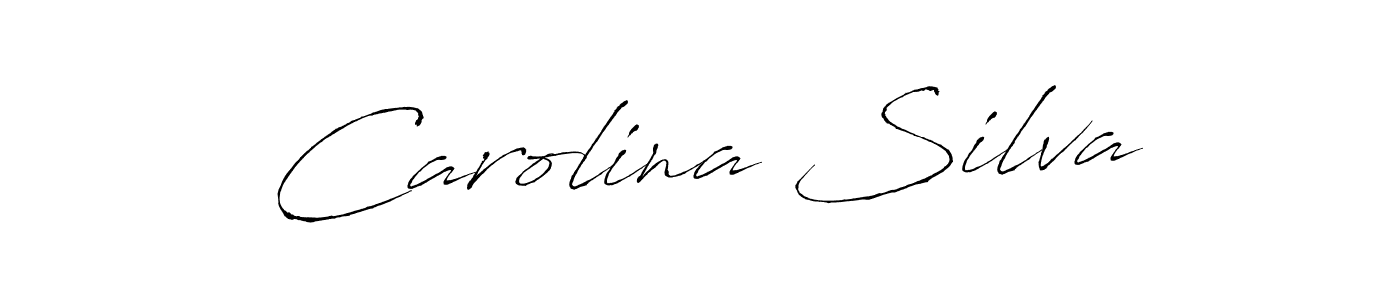 You can use this online signature creator to create a handwritten signature for the name Carolina Silva. This is the best online autograph maker. Carolina Silva signature style 6 images and pictures png
