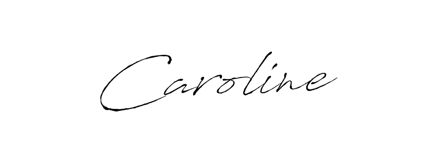 Design your own signature with our free online signature maker. With this signature software, you can create a handwritten (Antro_Vectra) signature for name Caroline . Caroline  signature style 6 images and pictures png