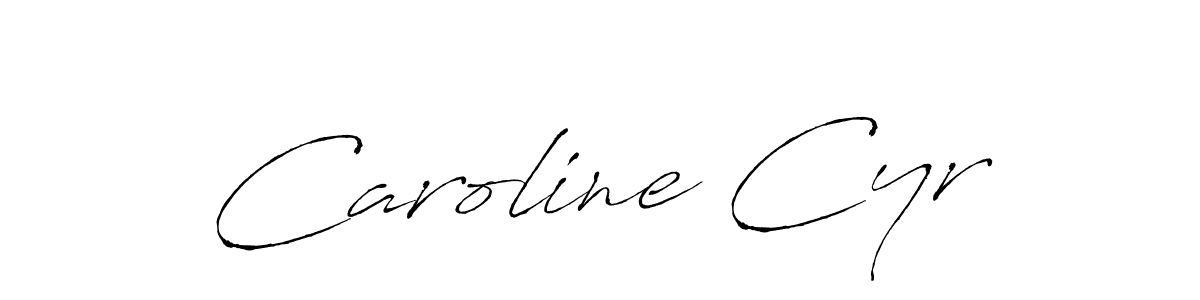 Make a beautiful signature design for name Caroline Cyr. With this signature (Antro_Vectra) style, you can create a handwritten signature for free. Caroline Cyr signature style 6 images and pictures png