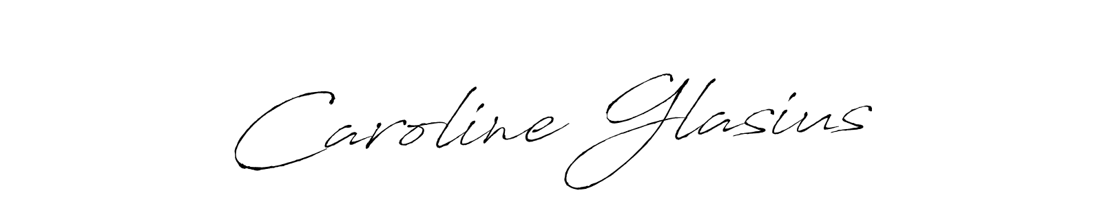 You should practise on your own different ways (Antro_Vectra) to write your name (Caroline Glasius) in signature. don't let someone else do it for you. Caroline Glasius signature style 6 images and pictures png