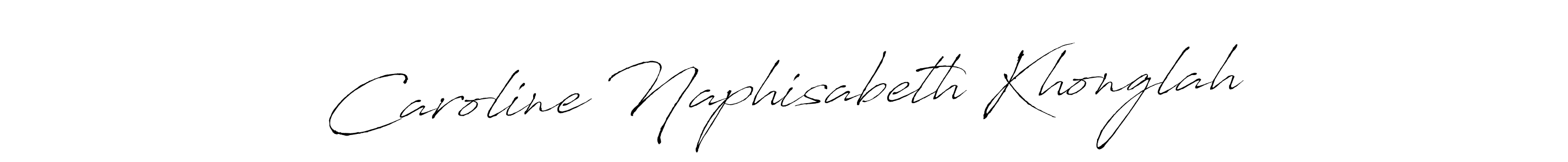 Make a short Caroline Naphisabeth Khonglah signature style. Manage your documents anywhere anytime using Antro_Vectra. Create and add eSignatures, submit forms, share and send files easily. Caroline Naphisabeth Khonglah signature style 6 images and pictures png