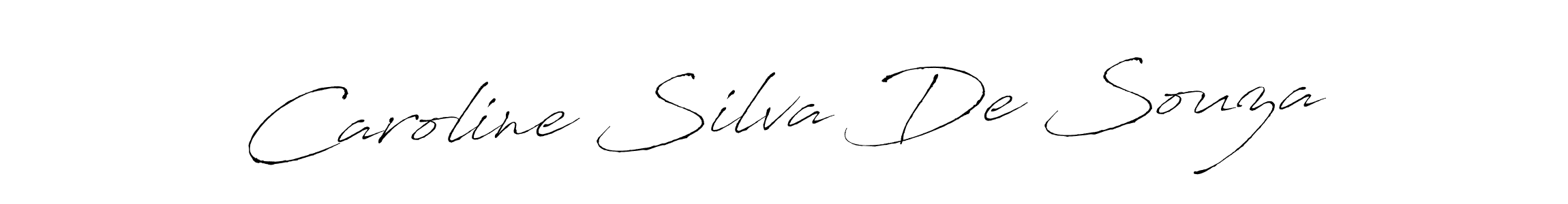 The best way (Antro_Vectra) to make a short signature is to pick only two or three words in your name. The name Caroline Silva De Souza include a total of six letters. For converting this name. Caroline Silva De Souza signature style 6 images and pictures png