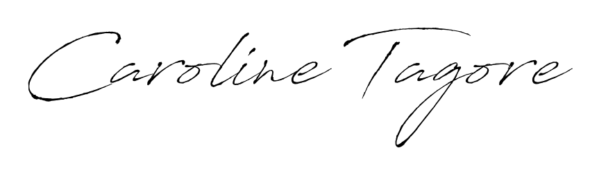 Make a short Caroline Tagore signature style. Manage your documents anywhere anytime using Antro_Vectra. Create and add eSignatures, submit forms, share and send files easily. Caroline Tagore signature style 6 images and pictures png