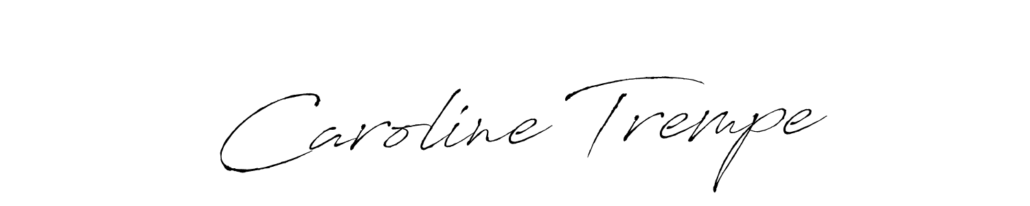 Make a beautiful signature design for name Caroline Trempe. With this signature (Antro_Vectra) style, you can create a handwritten signature for free. Caroline Trempe signature style 6 images and pictures png
