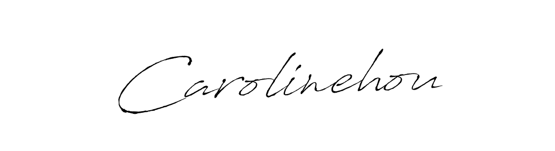 Create a beautiful signature design for name Carolinehou. With this signature (Antro_Vectra) fonts, you can make a handwritten signature for free. Carolinehou signature style 6 images and pictures png
