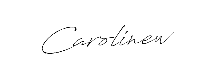 How to Draw Carolinew signature style? Antro_Vectra is a latest design signature styles for name Carolinew. Carolinew signature style 6 images and pictures png