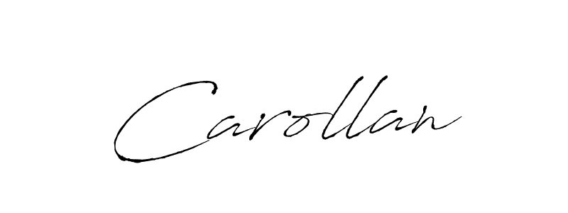 Antro_Vectra is a professional signature style that is perfect for those who want to add a touch of class to their signature. It is also a great choice for those who want to make their signature more unique. Get Carollan name to fancy signature for free. Carollan signature style 6 images and pictures png