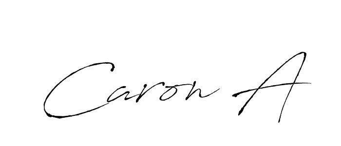 if you are searching for the best signature style for your name Caron A. so please give up your signature search. here we have designed multiple signature styles  using Antro_Vectra. Caron A signature style 6 images and pictures png