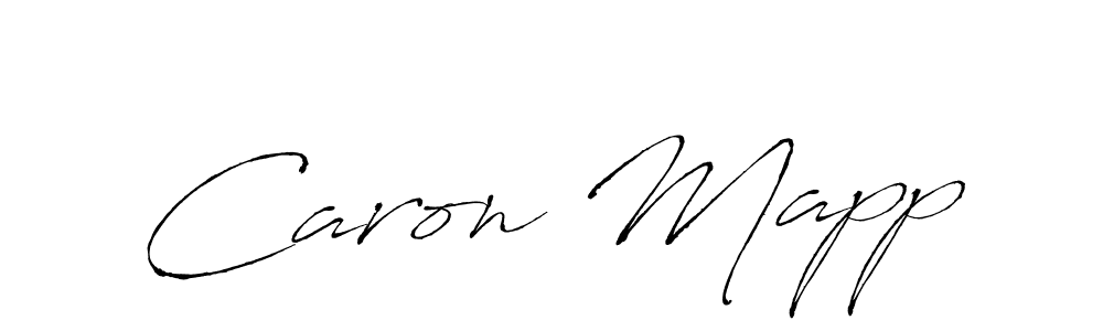 Use a signature maker to create a handwritten signature online. With this signature software, you can design (Antro_Vectra) your own signature for name Caron Mapp. Caron Mapp signature style 6 images and pictures png