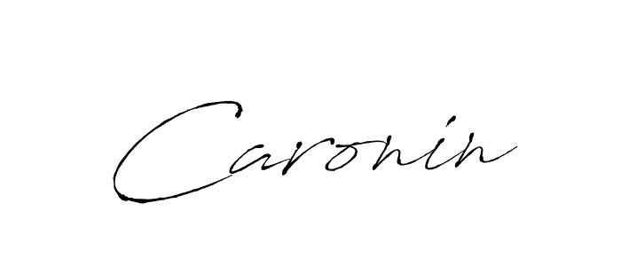 How to make Caronin signature? Antro_Vectra is a professional autograph style. Create handwritten signature for Caronin name. Caronin signature style 6 images and pictures png