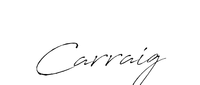 Once you've used our free online signature maker to create your best signature Antro_Vectra style, it's time to enjoy all of the benefits that Carraig name signing documents. Carraig signature style 6 images and pictures png