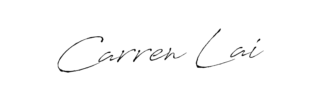 How to Draw Carren Lai signature style? Antro_Vectra is a latest design signature styles for name Carren Lai. Carren Lai signature style 6 images and pictures png