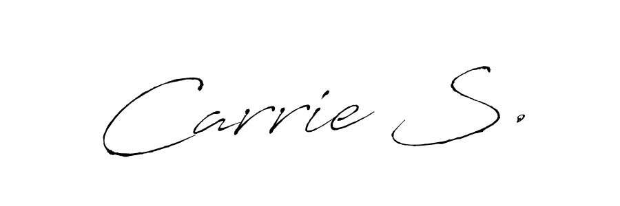 You can use this online signature creator to create a handwritten signature for the name Carrie S.. This is the best online autograph maker. Carrie S. signature style 6 images and pictures png
