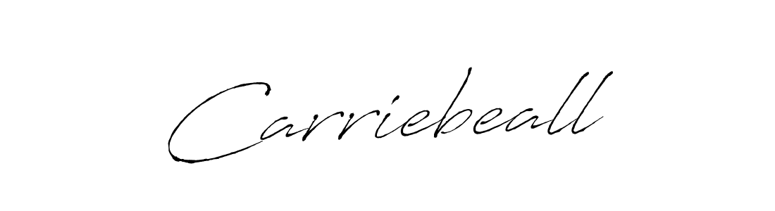 Antro_Vectra is a professional signature style that is perfect for those who want to add a touch of class to their signature. It is also a great choice for those who want to make their signature more unique. Get Carriebeall name to fancy signature for free. Carriebeall signature style 6 images and pictures png