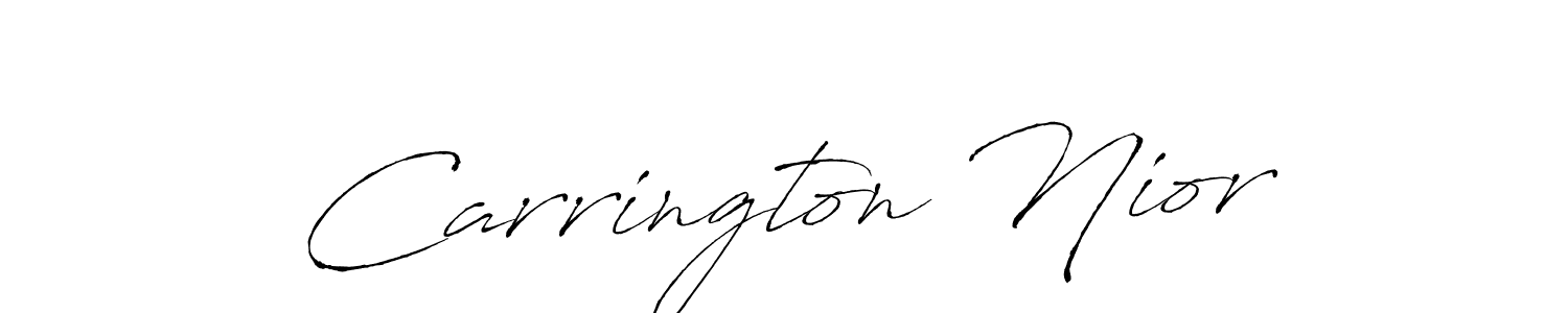 Antro_Vectra is a professional signature style that is perfect for those who want to add a touch of class to their signature. It is also a great choice for those who want to make their signature more unique. Get Carrington Nior name to fancy signature for free. Carrington Nior signature style 6 images and pictures png