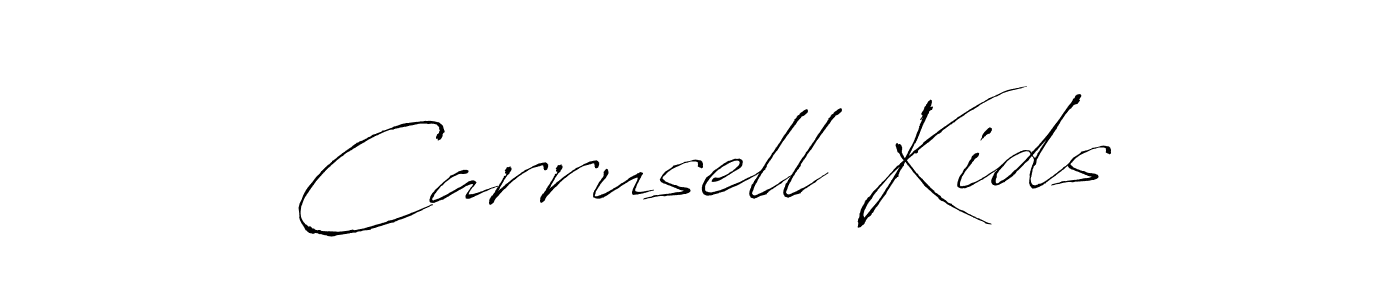 Best and Professional Signature Style for Carrusell Kids. Antro_Vectra Best Signature Style Collection. Carrusell Kids signature style 6 images and pictures png