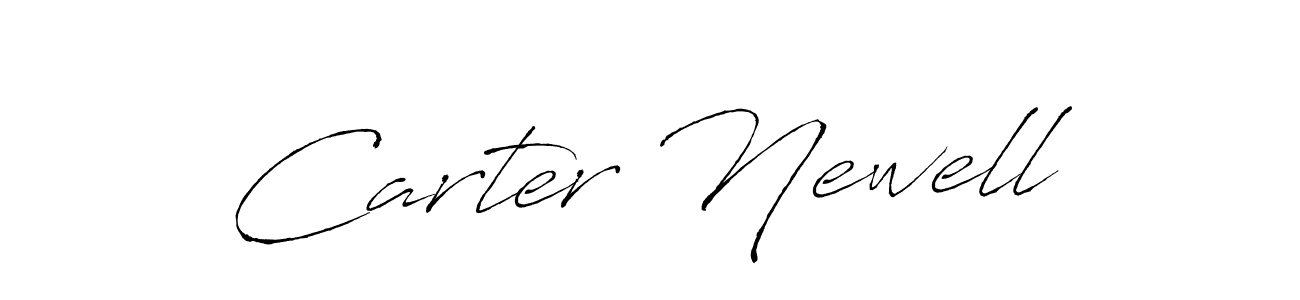 Use a signature maker to create a handwritten signature online. With this signature software, you can design (Antro_Vectra) your own signature for name Carter Newell. Carter Newell signature style 6 images and pictures png