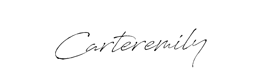 if you are searching for the best signature style for your name Carteremily. so please give up your signature search. here we have designed multiple signature styles  using Antro_Vectra. Carteremily signature style 6 images and pictures png
