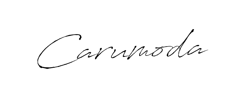 Carumoda stylish signature style. Best Handwritten Sign (Antro_Vectra) for my name. Handwritten Signature Collection Ideas for my name Carumoda. Carumoda signature style 6 images and pictures png