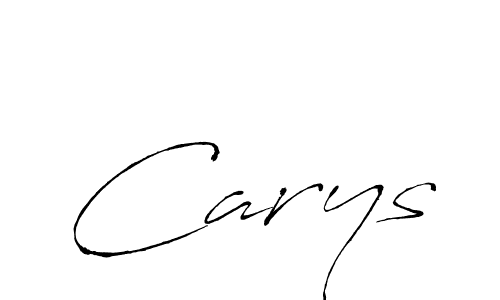 You should practise on your own different ways (Antro_Vectra) to write your name (Carys) in signature. don't let someone else do it for you. Carys signature style 6 images and pictures png