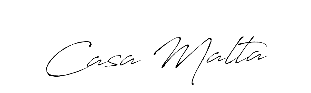 How to make Casa Malta signature? Antro_Vectra is a professional autograph style. Create handwritten signature for Casa Malta name. Casa Malta signature style 6 images and pictures png