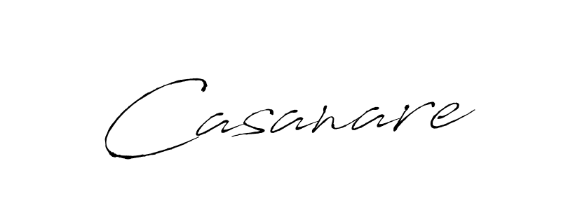 Make a beautiful signature design for name Casanare. With this signature (Antro_Vectra) style, you can create a handwritten signature for free. Casanare signature style 6 images and pictures png