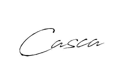 Create a beautiful signature design for name Casca. With this signature (Antro_Vectra) fonts, you can make a handwritten signature for free. Casca signature style 6 images and pictures png