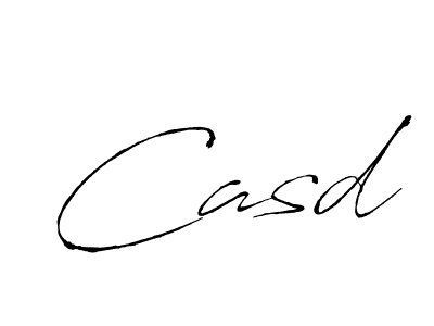 Create a beautiful signature design for name Casd. With this signature (Antro_Vectra) fonts, you can make a handwritten signature for free. Casd signature style 6 images and pictures png
