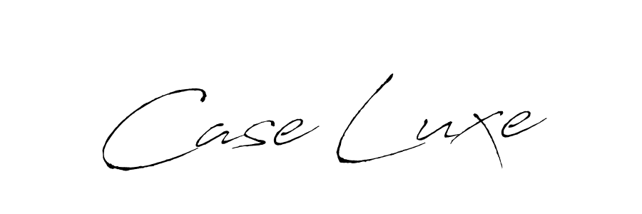 How to Draw Case Luxe signature style? Antro_Vectra is a latest design signature styles for name Case Luxe. Case Luxe signature style 6 images and pictures png