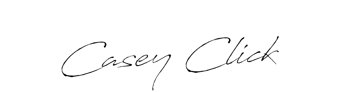 Make a beautiful signature design for name Casey Click. With this signature (Antro_Vectra) style, you can create a handwritten signature for free. Casey Click signature style 6 images and pictures png