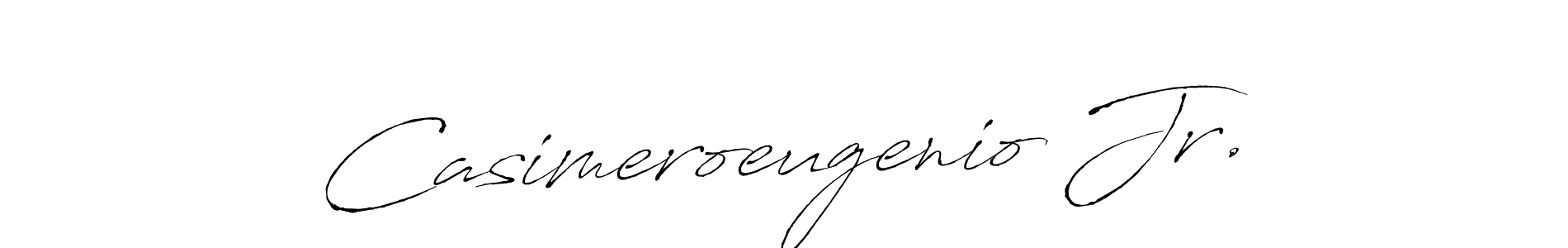 if you are searching for the best signature style for your name Casimeroeugenio Jr.. so please give up your signature search. here we have designed multiple signature styles  using Antro_Vectra. Casimeroeugenio Jr. signature style 6 images and pictures png