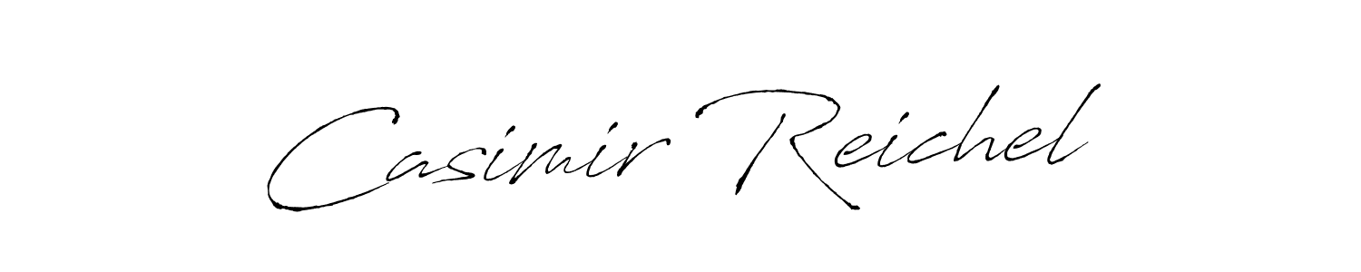 How to make Casimir Reichel signature? Antro_Vectra is a professional autograph style. Create handwritten signature for Casimir Reichel name. Casimir Reichel signature style 6 images and pictures png