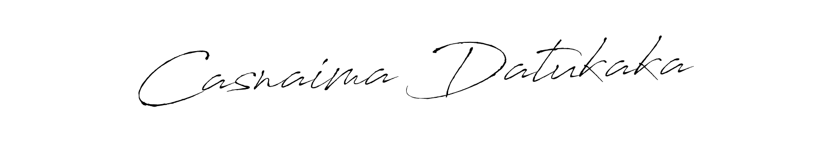 You should practise on your own different ways (Antro_Vectra) to write your name (Casnaima Datukaka) in signature. don't let someone else do it for you. Casnaima Datukaka signature style 6 images and pictures png