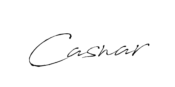 Casnar stylish signature style. Best Handwritten Sign (Antro_Vectra) for my name. Handwritten Signature Collection Ideas for my name Casnar. Casnar signature style 6 images and pictures png