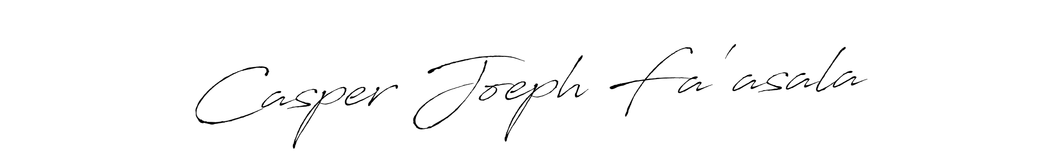 This is the best signature style for the Casper Joeph Fa'asala name. Also you like these signature font (Antro_Vectra). Mix name signature. Casper Joeph Fa'asala signature style 6 images and pictures png