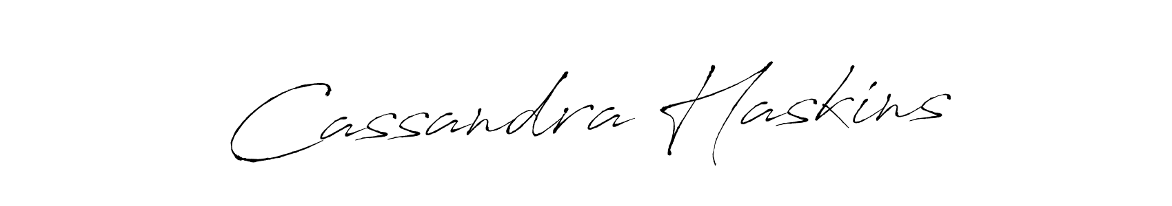 Create a beautiful signature design for name Cassandra Haskins. With this signature (Antro_Vectra) fonts, you can make a handwritten signature for free. Cassandra Haskins signature style 6 images and pictures png