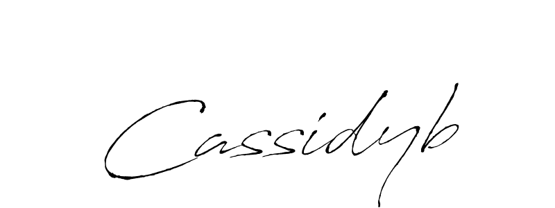 Create a beautiful signature design for name Cassidyb. With this signature (Antro_Vectra) fonts, you can make a handwritten signature for free. Cassidyb signature style 6 images and pictures png