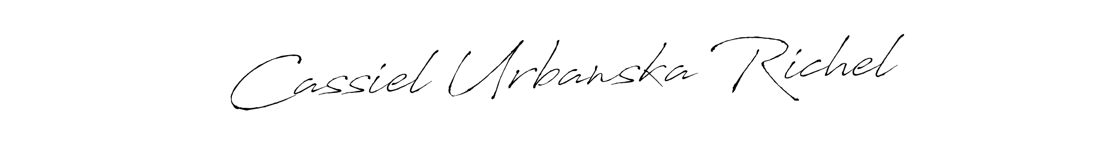 Best and Professional Signature Style for Cassiel Urbanska Richel. Antro_Vectra Best Signature Style Collection. Cassiel Urbanska Richel signature style 6 images and pictures png