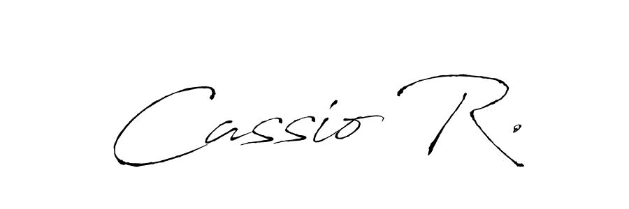 You can use this online signature creator to create a handwritten signature for the name Cassio R.. This is the best online autograph maker. Cassio R. signature style 6 images and pictures png